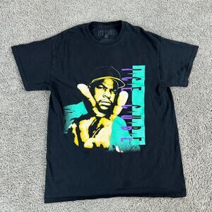 Ice Cube Shirt Mens Medium black Blue Rap Hip Hop Short Sleeve Casual READ